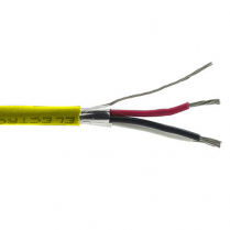 Provo câble multiconducteur en plénum STR TC blindé en feuilles d'aluminium 18-2c CMP CSA FT6 RoHS – avec gaine jaune