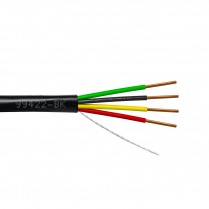 Provo câble SOL BC 22-4c type "Z" CMP CSA FT6 UL RoHS – avec gaine noire