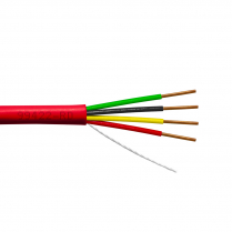 Provo câble SOL BC 22-4c type "Z" CMP CSA FT6 UL RoHS – avec gaine rouge
