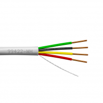 Provo câble SOL BC 22-4c type "Z" CMP CSA FT6 UL RoHS – avec gaine blanche