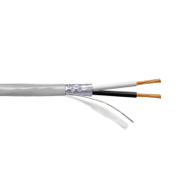 Provo câble multiconducteur STR BC 22-2c OA blindé en feuilles d'aluminium 75° C CSA FT6 UL RoHS – avec gaine grise