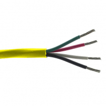 Provo câble multiconducteur en plénum STR TC non blindé 16-2c CMP CSA FT6 RoHS – avec gaine jaune