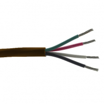 Provo câble multiconducteur en plénum STR TC non blindé 18-2c CMP CSA FT6 RoHS – avec gaine brune