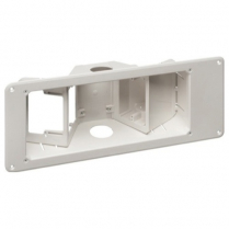 Arlington 13" Wide Recessed 3Gang Angle Device Box wPower & Low V.