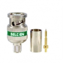 Belden 3pc RG6 BNC HD Connector – 50 pcs