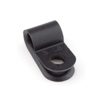 Caddy Nylon Cable Clamps - 3/16"- Black