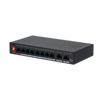 Cymbol 8-Port Gigabit POE++ Ethernet Switch w/2 Gig RJ45 Uplink