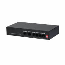 Cymbol 4-Port 100Mbps POE+ Ethernet Switch w/ 2 100Mbps Uplink