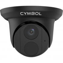 Caméra tourelle Cymbol de 8 MP, Starlight, IR, 4K et avec objectif de 2.8 mm – noire