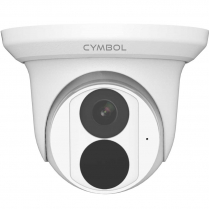 Caméra tourelle Cymbol de 8 MP, Starlight, IR, 4K et avec objectif de 2.8 mm – blanche