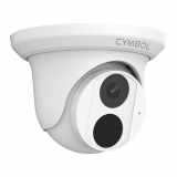 Caméra tourelle Cymbol de 8 MP, Starlight, IR, 4K et avec objectif de 2.8 mm – blanche