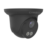 Cymbol 4MP WDR Dual Light IR Fixed Turret Camera 2.8mm – Black