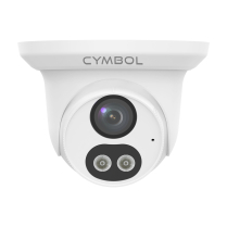 Cymbol 4MP WDR Dual Light IR Fixed Turret Camera 2.8mm – White