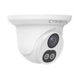 Cymbol 4MP WDR Dual Light IR Fixed Turret Camera 2.8mm – White