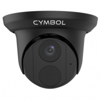 Cymbol 4MP WDR Starlight IR Fixed Turret Camera 2.8mm - Black
