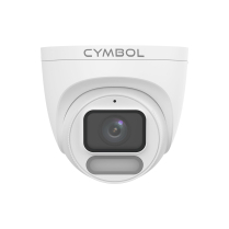 Cymbol 4MP WDR Wise Starlight IR Fixed Turret Camera 2.8mm – White