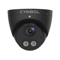 Cymbol 5MP caméra tourelle Tri-guard avec audio bidirectionnel et lumière – noire