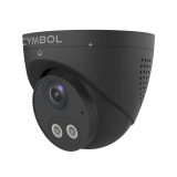 Cymbol 5MP Tri-guard Turret Camera Two-way Audio & Light – Black