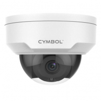 Caméra Cymbol en forme de dôme, de 4 MP, Starlight, IR et avec objectif de 2.8 mm – blanche