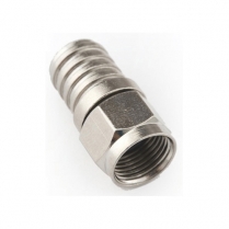 Provo F-Type RG6 Crimp-On Connector Male - One Piece