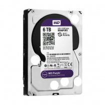 WD Purple™ 6TB SATA 6 Gb/s 3.5-inch Surveillance HDD