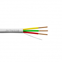 Provo câble SOL BC 20-3c de type "JKTN" CSA FT4 UL RoHS – avec gaine blanche