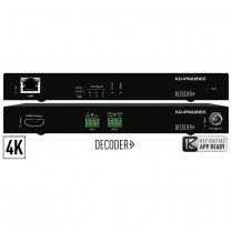 Key Digital 4K UHD AV Over IP Decoder PoE HDMI Passthrough 2x IR/RS-232