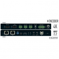 Key Digital 4K UHD AV Over IP Encoder 2 PoE ports, HDMI Passthrough