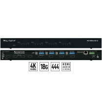 Key Digital 4x4 4K/18G HDMI Matrix Switch