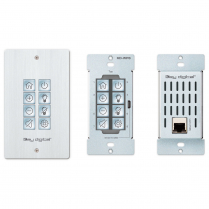 Key Digital 8 Button Web IP Control Wall Plate Keypad with PoE
