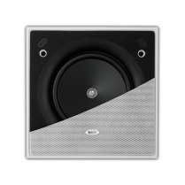 KEF haut-parleur carré encastrable aux murs et plafonds et de 6.5" avec bord ultra fin – (unité)