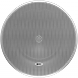 KEF haut-parleur rond UniQ de 8", à bord mince, encastrable aux murs et aux plafonds, résistant aux intempéries et IP64 – (paire)