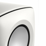 KEF caisson de basses blanc Uni-Core avec 2 haut-parleurs de 6.5 et une amplification de classe D de 1000 W RMS – (unité)