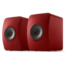 KEF META UniQ Bookshelf Loudspeaker Pair - Red
