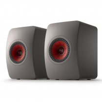 KEF META UniQ Bookshelf Loudspeaker Pair - Titanium Grey