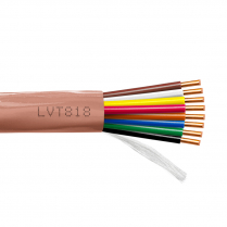 Provo câble LVT SOL BC 18-8c CSA FT4 RoHS – avec gaine brune