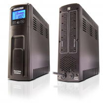 Minuteman Entrust LCD 1000VA/ 600W 120 VAC line-interactive UPS w/ 10 Outlets