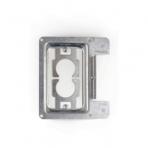 Caddy Metal Low Voltage Single Gang Mounting Plate