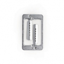 Caddy Metal Low Voltage Single Gang Mounting Plate