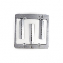 Caddy Metal Low Voltage 2 Gang Mounting Plate