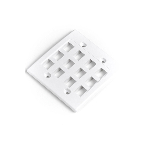 Provo 12 Hole Wall Plate Keystone Jack