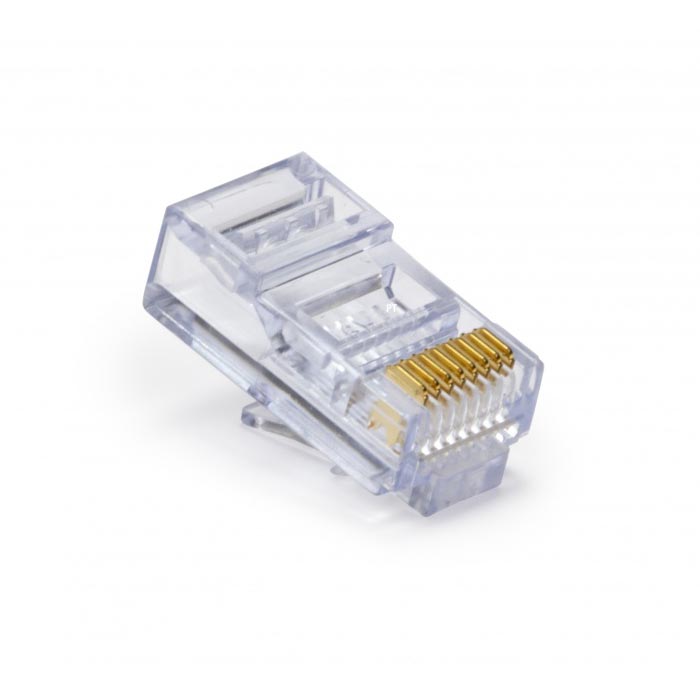 Platinum Tools EZ-RJ45 Unshielded Cat5e Connectors – 50pcs/Bag