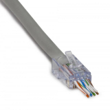 Platinum Tools connecteurs non blindés ezEX48 RJ45 Cat6A – 50 pièces/boîte à clapet