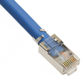 Platinum Tools connecteurs blindés RJ45 Cat6A 10Gig avec revêtement – 50 pièces/sachet