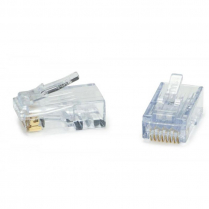 Platinum Tools ezEX48 RJ45 Unshielded Cat6A Connectors – 100pcs/Jar