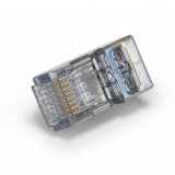 Platinum Tools connecteurs blindés ezEX44 RJ45 Cat6 avec mise à terre interne – 50 pièces/bocal