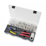 Platinum Tools kit de terminaisons 10Gig Cat6A / 7 CaT5E / 6 – qualité industrielle