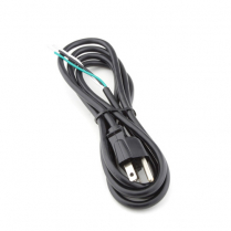 Provo Power Supply Cord 18-3c SVT [6ft] - Black