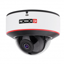 Provision-ISR caméra IP, VPD, série Eye-Sight, de 2 MP avec IR de 20M et objectif fixe de de 2.8 mm – blanche