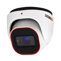 Provision-ISR caméra IP en forme de tourelle, série S-Sight, de 2 MP, avec IR de 40M et objectif à focale variable motorisée entre 2.8 et 12 mm – blanche